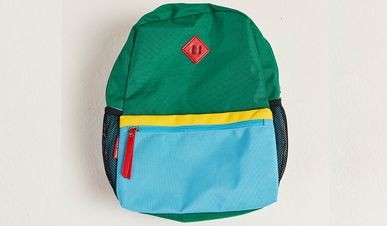 multicolor backpack