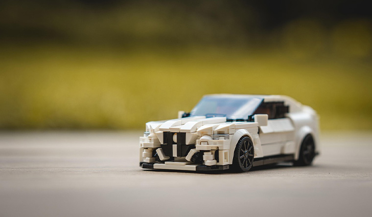 Toy car rolling