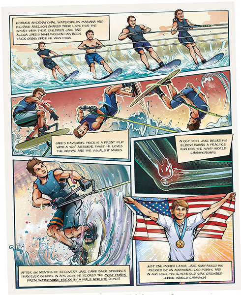 Jake Abelson comic strip