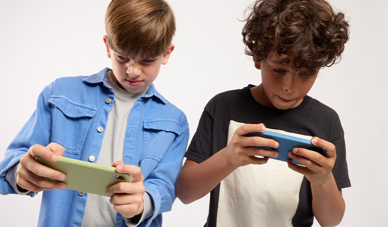 Boys gaming