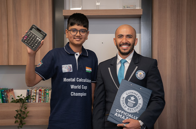 Aaryan with Adjudicator