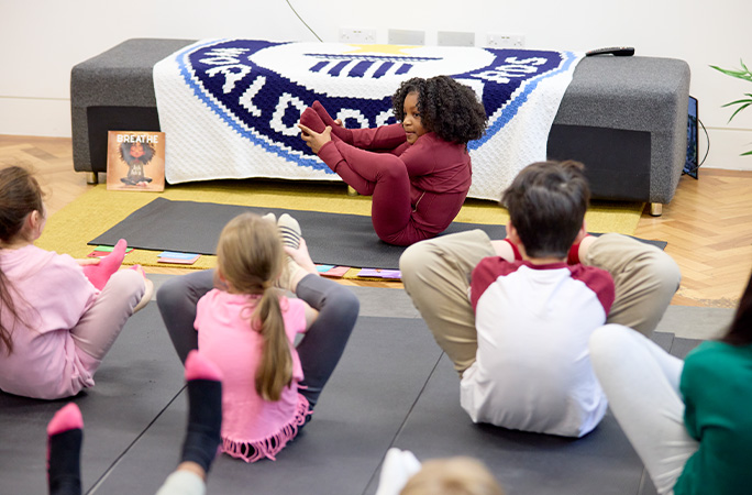 Phoenix teaching yoga