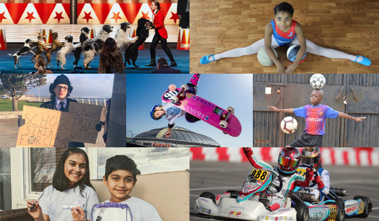 collage of young achievers