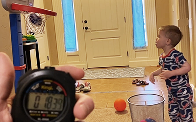 Break records AT HOME with David Rush