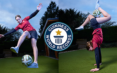 World's YOUNGEST Football Freestyle Champion