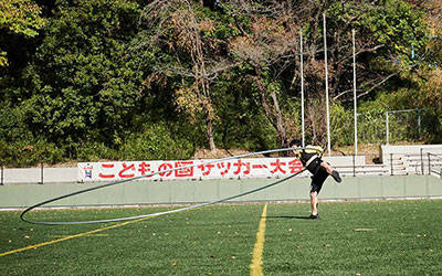 largest hula hoop spun