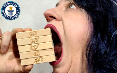 She has the LARGEST MOUTH!