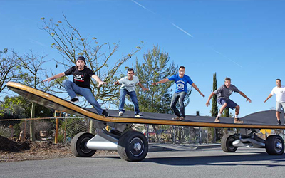largest skateboard