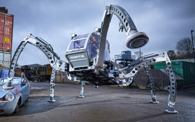 largest rideable hexapod