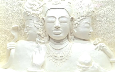 Massive margarine sculpture