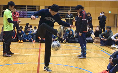 boy doing around the world