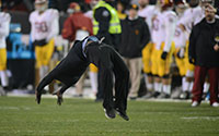 man doing a handspring