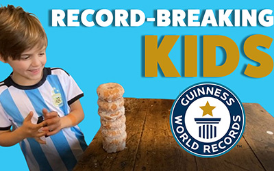 KIDS breaking world records! Ep.5