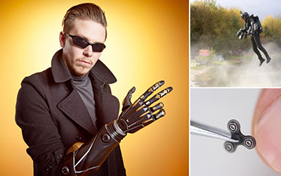 record breaking inventions collage